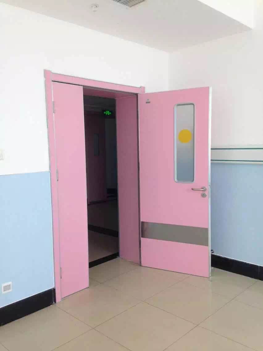 妇幼保健院专用门,036粉红色医院专用门-德州市豪森医院专用门生产厂家